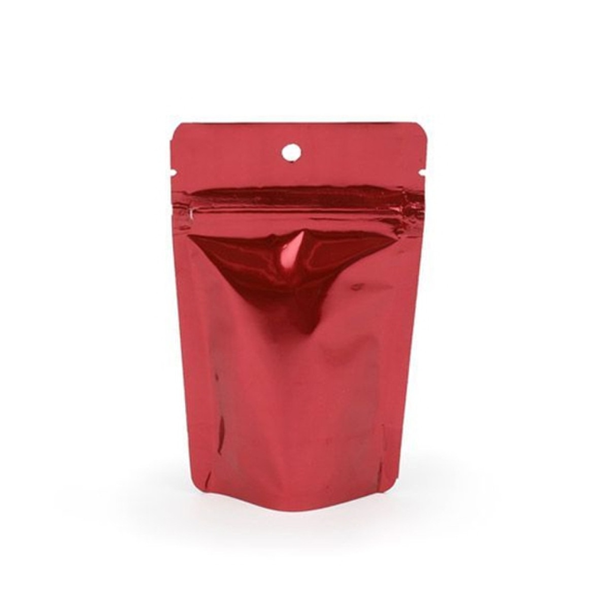 3 x 5 Stand Up Pouch - Metallic Red